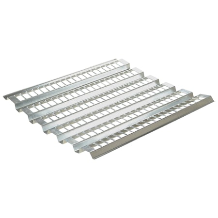 Vestil Open-Area Pallet Rack Decking 38.5"W x 96"L Gray Galvanized Steel PCH-96